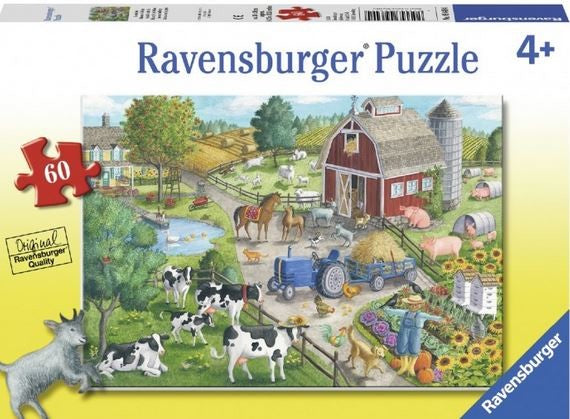 Ravensburger 60 Pc Home On The Range Puzzle