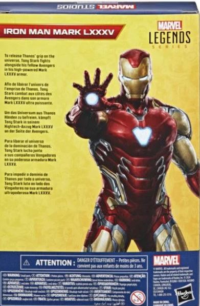 Marvel Legends  Marvel Studios Iron Man Mark Lxxxv Figure 
