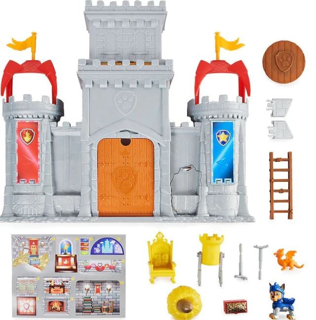 Paw Patrol Rescue Knights Castle Headquarters Playset Ages:3+