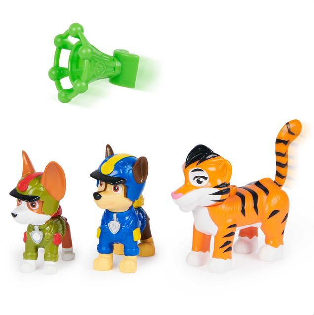 Paw Patrol Jungle Rescue Pups Chase, Tracker & Tiger