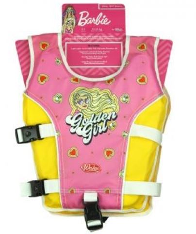 Wahu Barbie Swim Vest Small Ages:2-3 Years