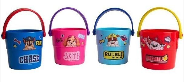 Paw Patrol Bath Stacking Cups With Handles