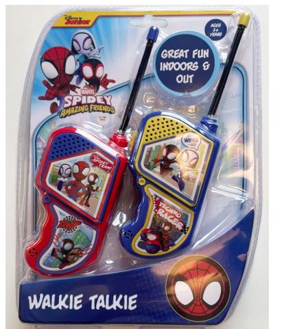 Spiderman Disney Junior Walkie Talkie