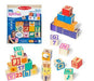 Melissa & Doug Ms Rachael Wooden Blocks With Activity Cards