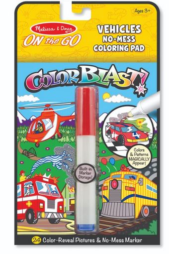 Melissa & Doug On The Go Colour Blast Vehicles