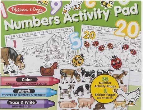 Melissa & Doug  Numbers Activity Pad 