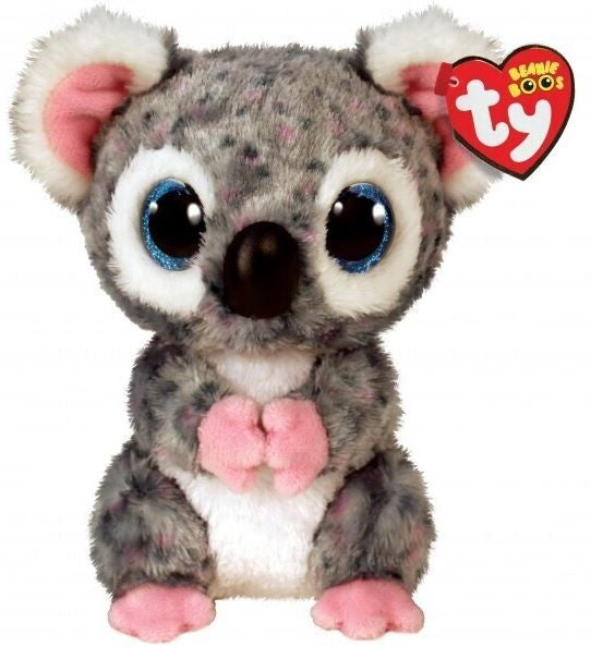 Ty Beanie Boos Karli Gray Spot Koala Regular