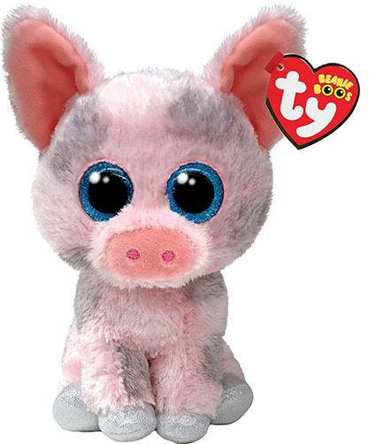 Ty Beanie Boo Hambone Pink Pig