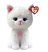 Ty Beanie Boo Amelia White Cat Regular