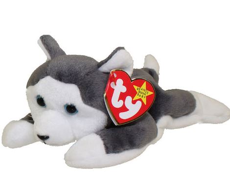 Ty Beanie Babies Nanook 11 Husky Dog