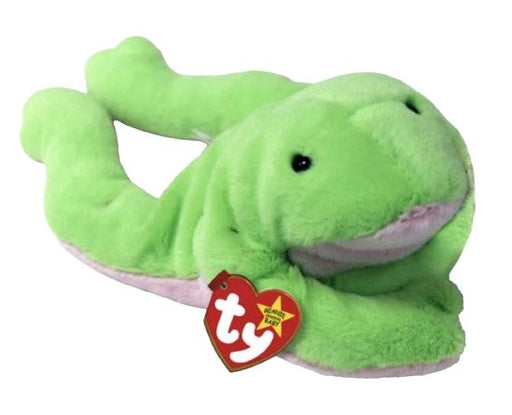 Ty Legs 11 Green Frog Beanie Baby