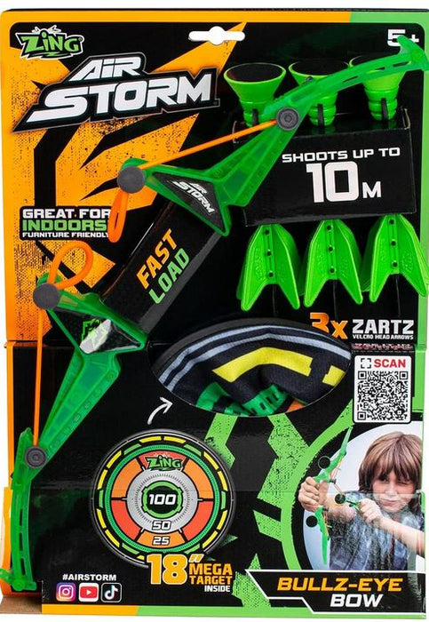 Zing Air Storm Bullz-eye Bow Ages:5+