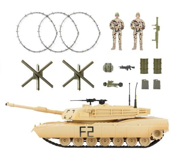 World Peace Keepers Combat Tank 1.18 Sc With 2 Figure + Accessories
