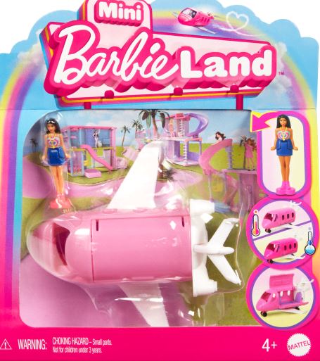 Barbie Miniland Vehicle Plane With Doll