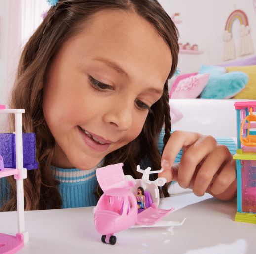 Barbie Miniland Vehicle Plane With Doll