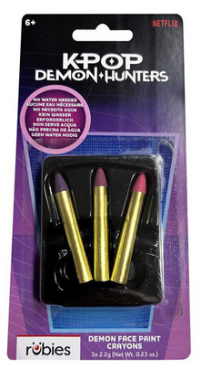 K-pop Demon Hunter Face Paint Set