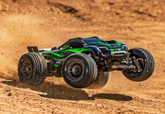 Traxxas 4wd Mini Xrt Vxl-3s Rc Usb Charged (green ) Vehicle 1/10 Sc