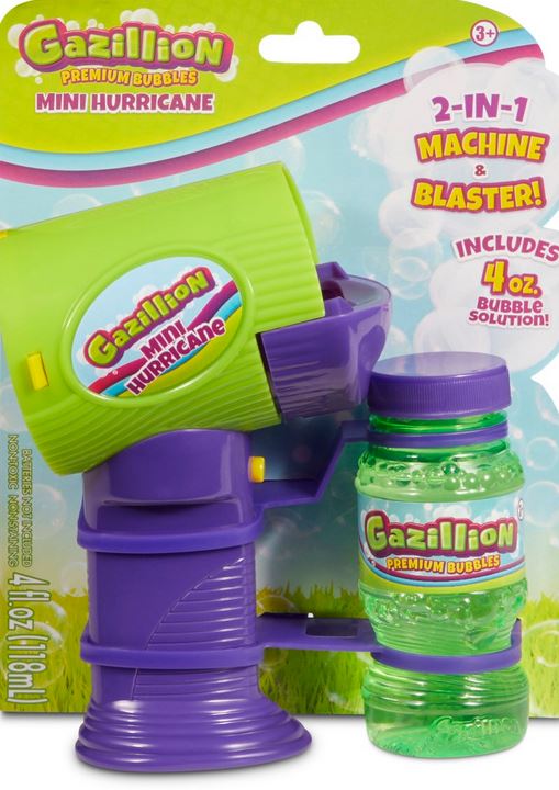 Gazillion Bubbles Mini Hurricane Blaster
