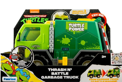 Teenage Mutant Ninja Turtles Thrash N Battle Garbage Truck