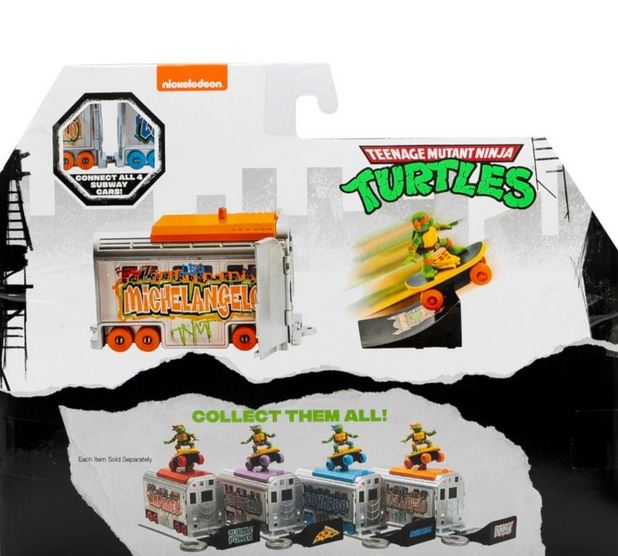 Tmnt Switch Kick Subway Launcher Michaelangelo