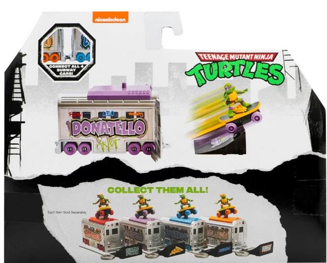 Tmnt Switch Kick Subway Launcher Donatello Playset