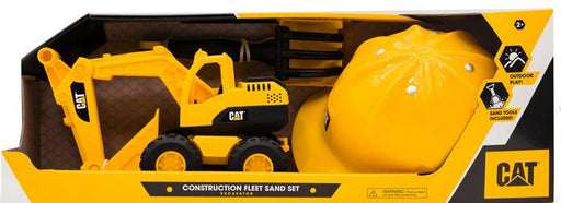Cat Construction Fleet Sand Set Excavator 10 Inch Playset