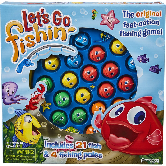 Let's Go Fishin Game 4yrs+  Battery Opp 
