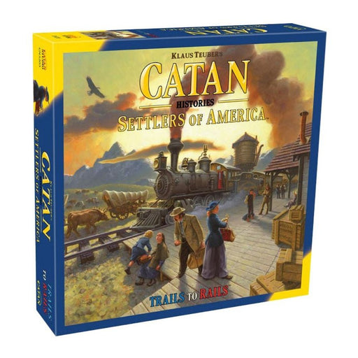 Catan Histories Settlers Of America Trails To Rails Board Game