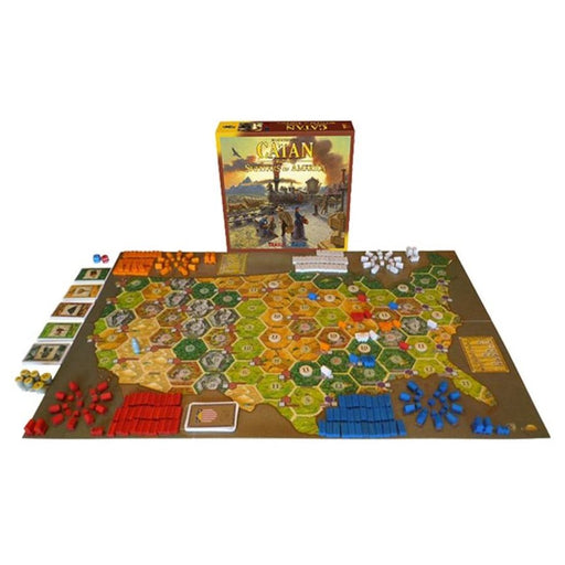Catan Histories Settlers Of America Trails To Rails Board Game