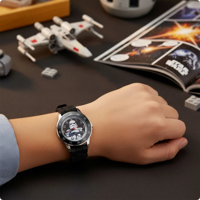 Time Teacher Storm Trooper Watch