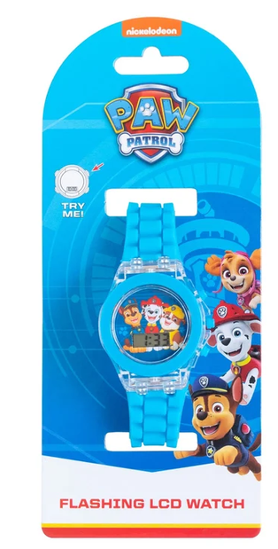 Paw Patrol Flashing Lcd Watch