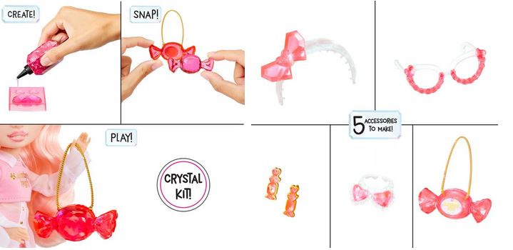 Rainbow High Creative Crystals Bella Parker Doll