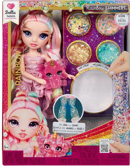 Rainbow High Rainbow Shimmers With Slime Fashion Doll - Bella
