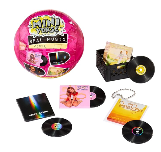 Miniverse - Real Music Mini Playable Vinyl Blind  Pack