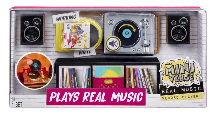 Mga's Mini Verse - Real Music Record Player