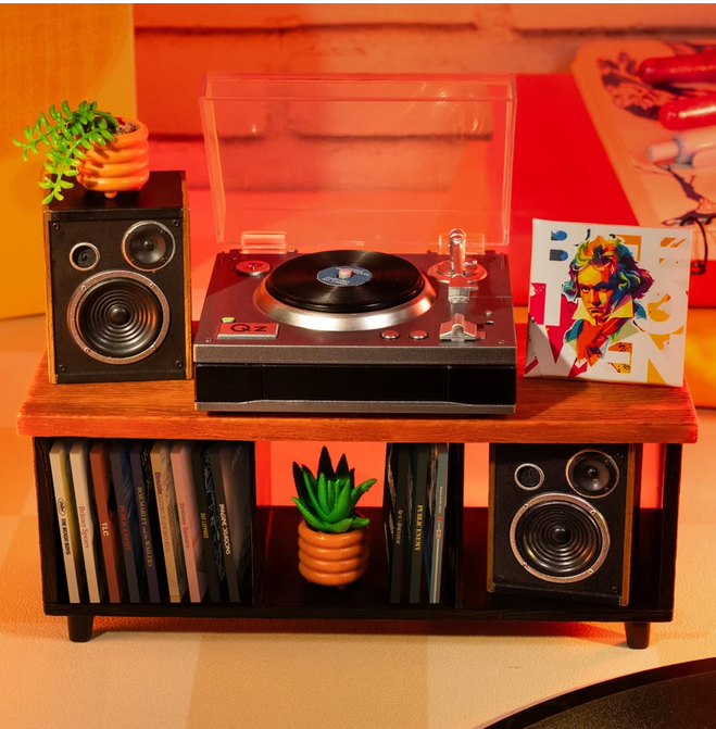 Mga's Mini Verse - Real Music Record Player