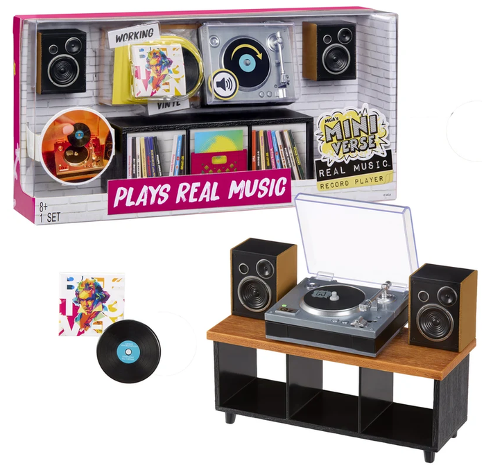 Mga's Mini Verse - Real Music Record Player