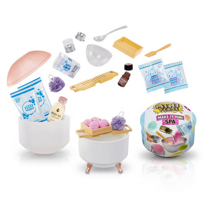 Miniverse Make It Mini Spa Single Pack Real Scented Spa Products