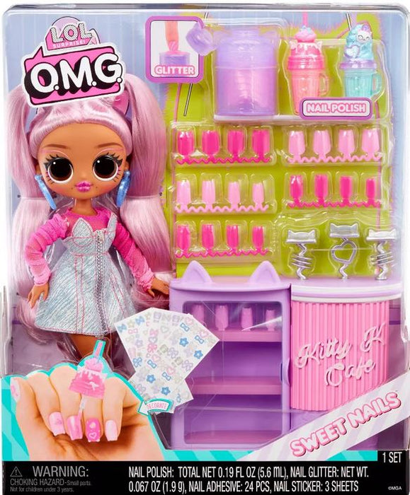 L.o.l Surprise O.m.g Sweet Nails Kitty K Cafe Doll