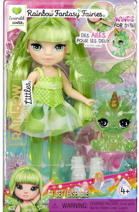 Rainbow High Littles Rainbow Fantasy Fairies - Emerald Hunter