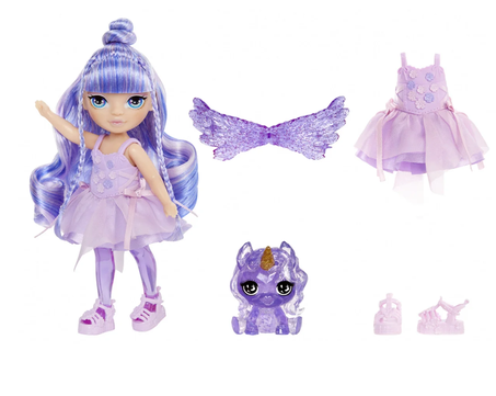 Rainbow High Littles Rainbow Fantasy Fairies - Amethyst Willow