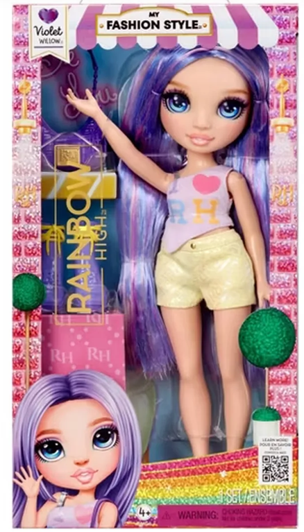 Rainbow High My Fashion Style Fashion Doll - Violet Willow