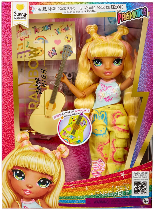 Rainbow High Junior Rockband Fashion Doll - Sunny Madison