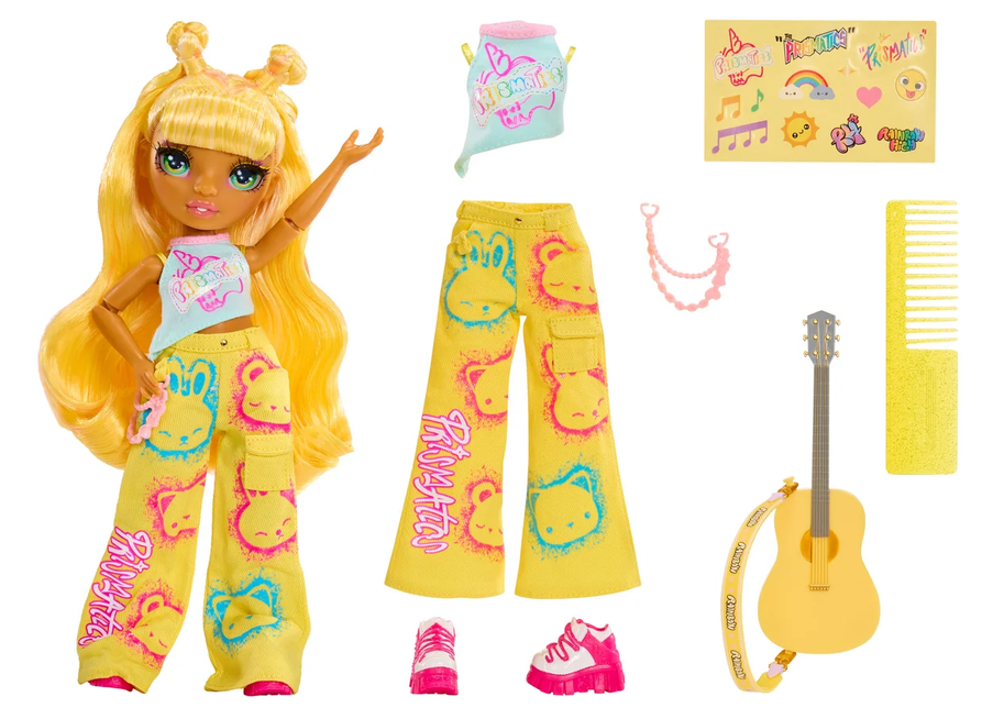Rainbow High Junior Rockband Fashion Doll - Sunny Madison