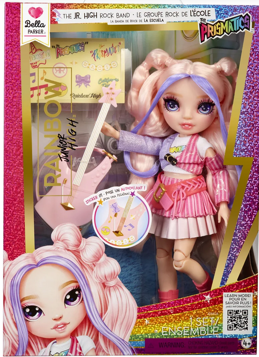 Rainbow High Juniior High Rockband Fashion Doll - Bella Parker