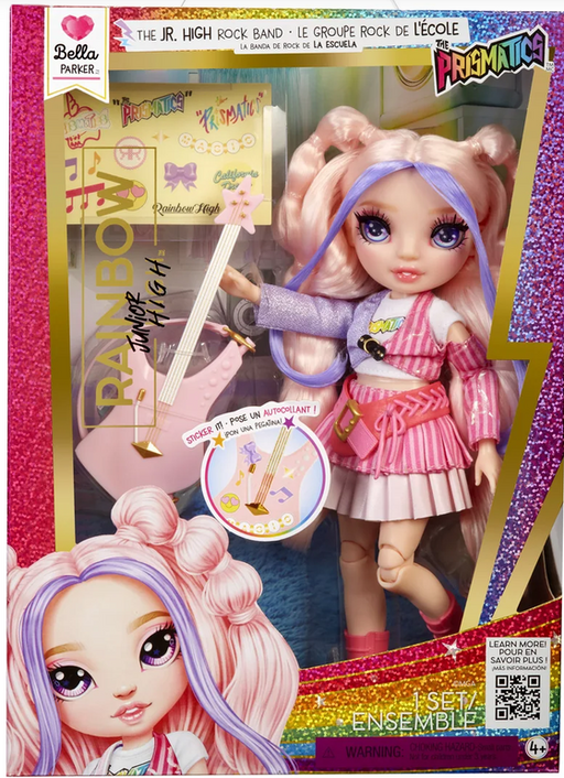 Rainbow High Juniior High Rockband Fashion Doll - Bella Parker