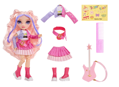 Rainbow High Juniior High Rockband Fashion Doll - Bella Parker