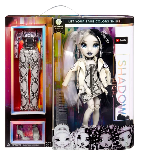 Rainbow High Shadow High Fashion Doll - Heather Grayson