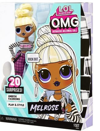 L.o.l O.m.g Series 6 Melrose Doll With 20 Surprises