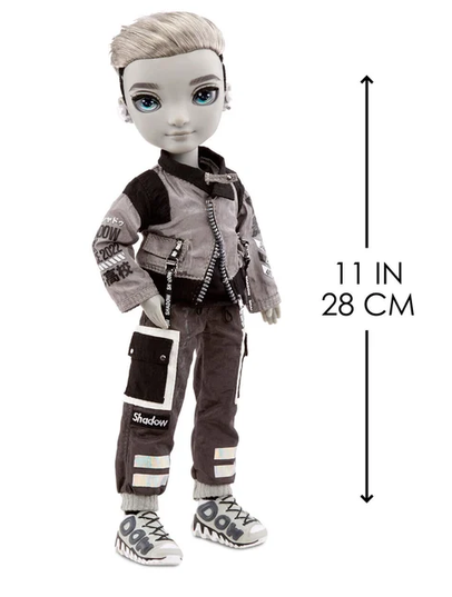 Rainbow High Shadow High Fashion Doll - Ash Silverstone
